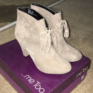 me Too heeled booties